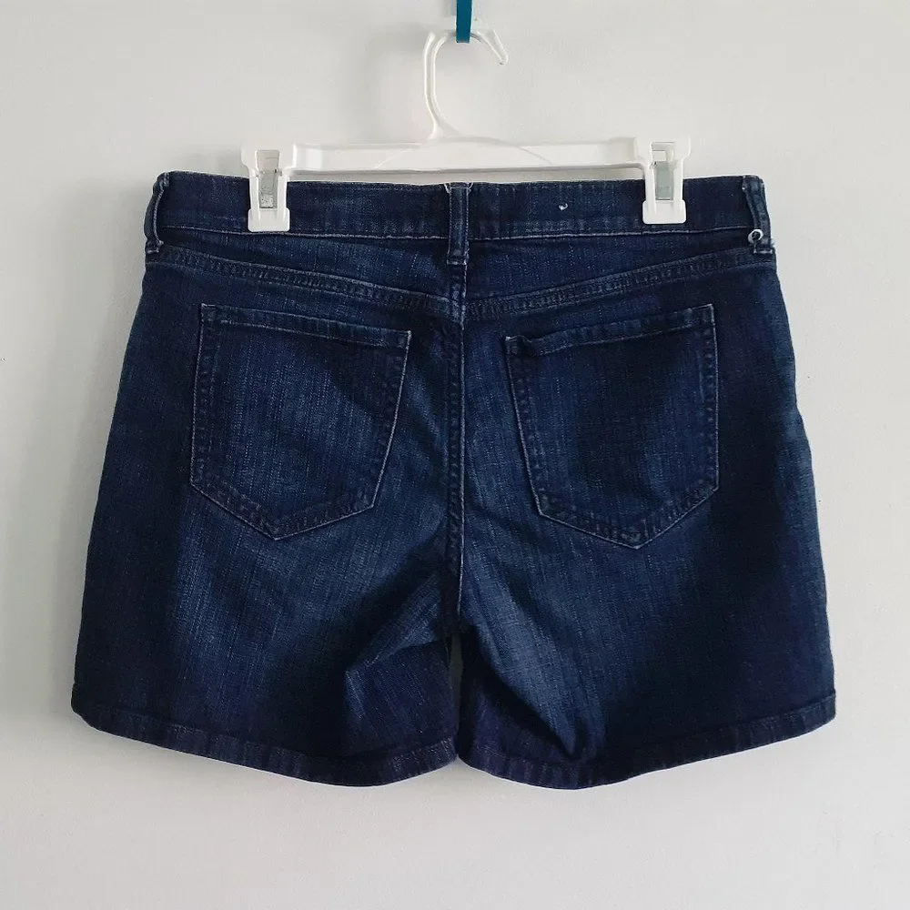 Banana Republic Premium Denim 29 Roll-Up Denim Jeans Shorts Small